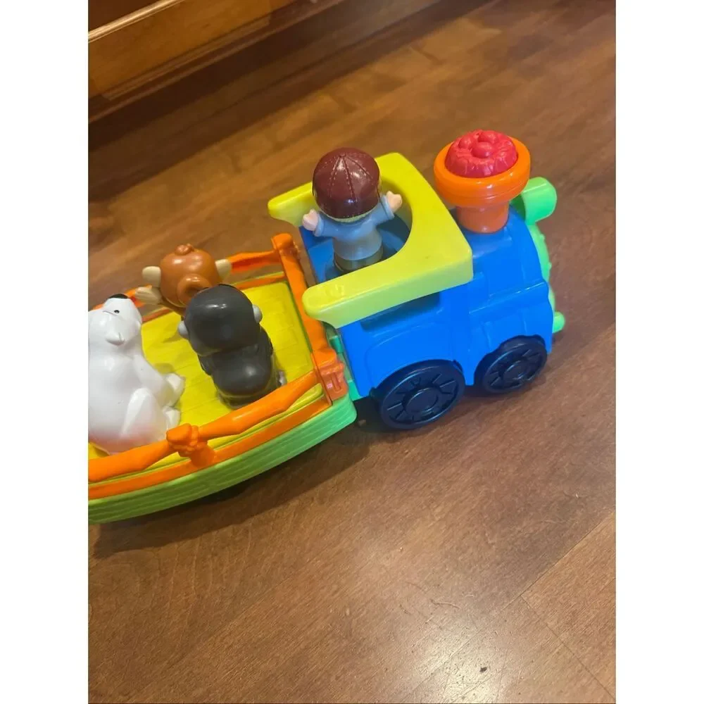 Fisher-Price Little People Choo-Choo Zoo Train Musical Animal Train Gorilla Pola